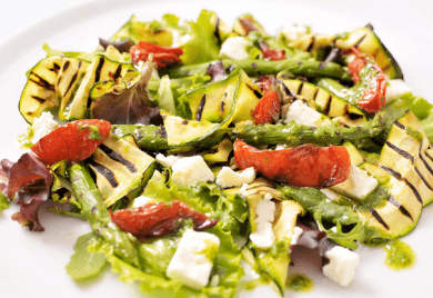 ensalada de verduras braseadas tienda ecologica zaragoza